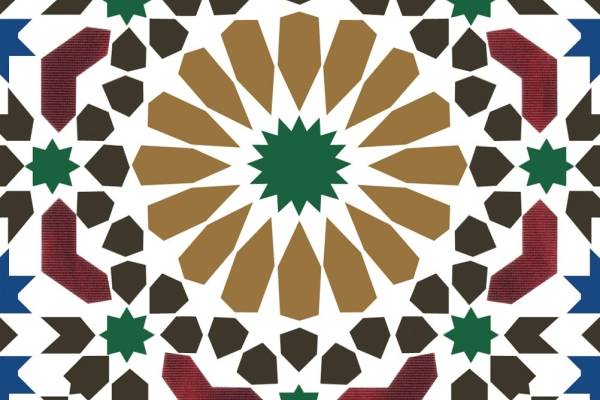 数码印花对称图案四方连续可拼接回位纹理图