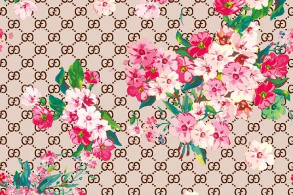 数码印花高雅玫瑰花可拼接回位纹理图