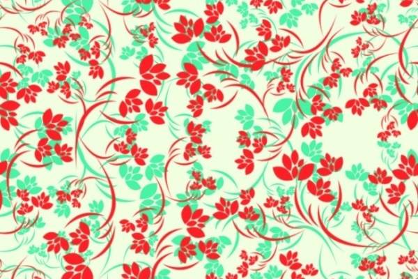 植物花卉数码印花图案