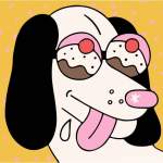 狗狗矢量图 AI源文件