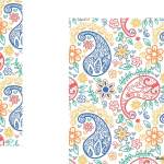 腰果花矢量图服装数码印花源文件