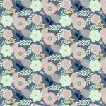 热转印花型数码印花矢量图