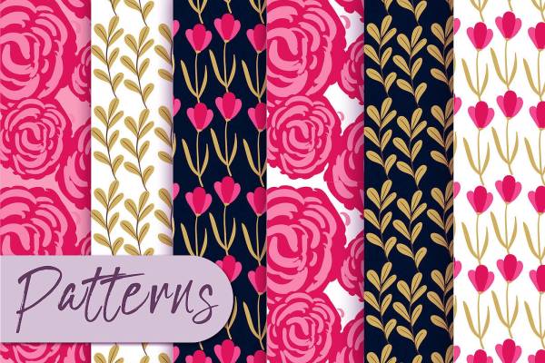 植物花朵矢量图