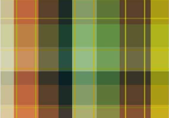 格子印花数码花型