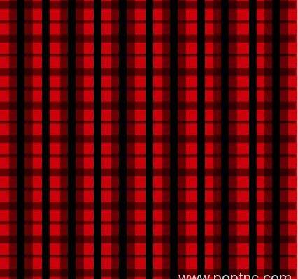 黑红格子数码花型