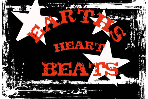 裁片印花英文字母五角星图案矢量图