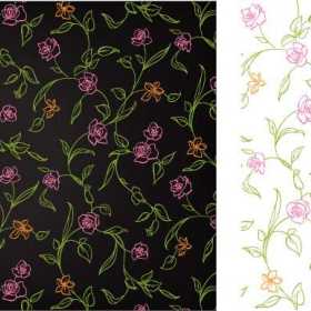 碎花拼接矢量图数码印花图案