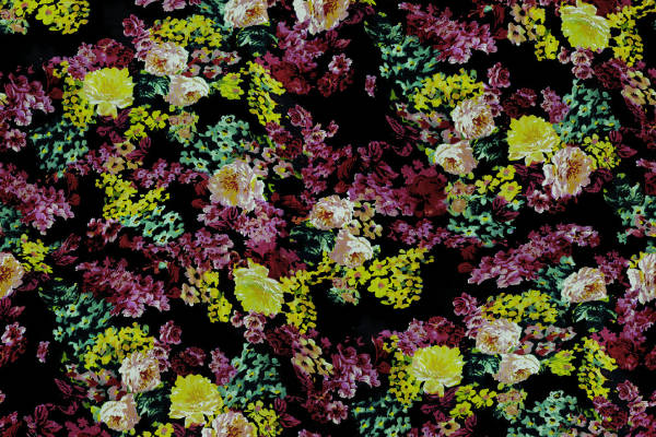 多彩碎花数码印花图案