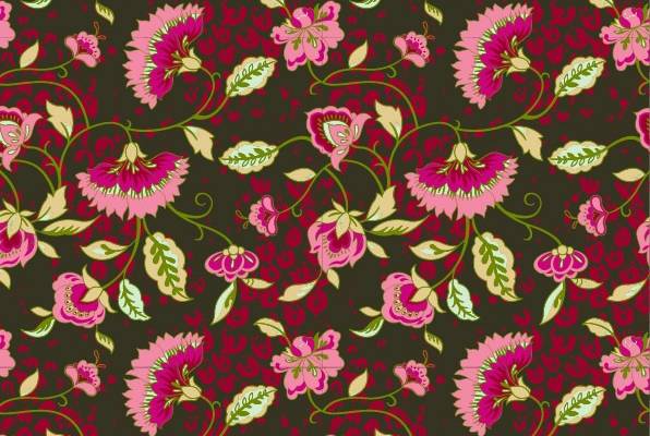 花朵印花数码花型