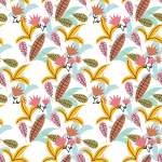 多彩叶子羽毛拼接印花矢量图免扣文件