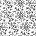 密集小碎花拼接矢量图