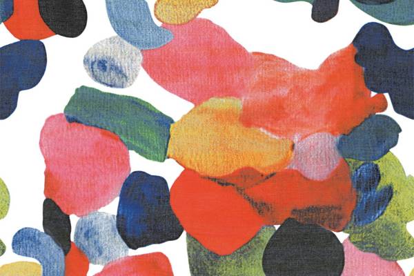 印花不规则色块四方连续可拼接回位纹理图