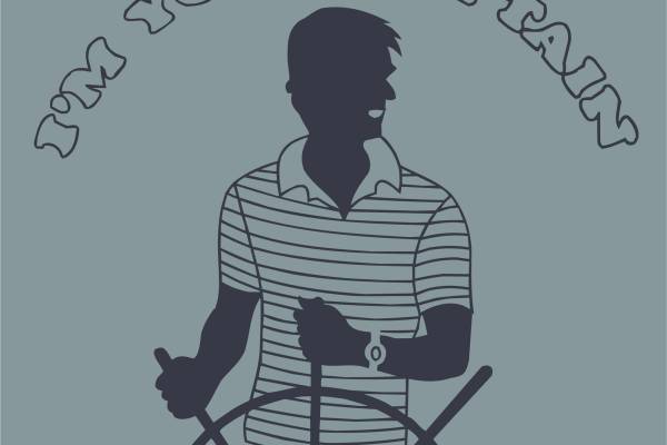 裁片印花人物掌舵花型