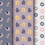 卡通无限循环印花矢量图