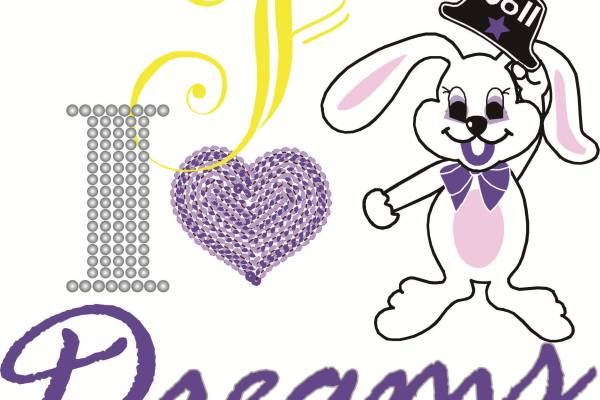 兔子裁片印花儿童花型