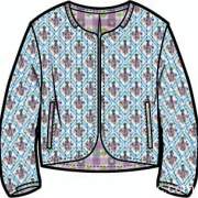 棉夹克外套矢量图