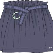 女士短裙设计概念图服装设计手稿