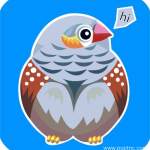 猫头鹰动物印花矢量图素材