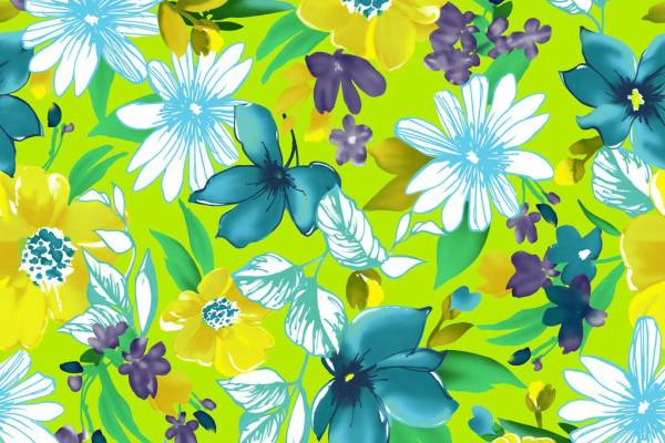 2019春夏纽约Indigo展会印花图案流行时尚趋势设计素材图集1