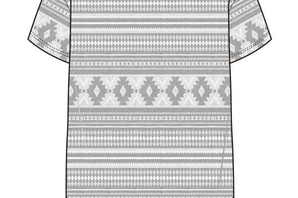 男装T恤矢量设计图