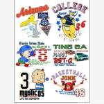 卡通动画印花矢量图图片