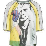 男装T恤设计矢量图