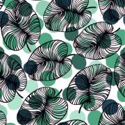 几何图形 波点 植物花卉 叶子