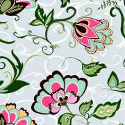 服装面料数码印花矢量图