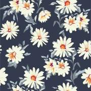 植物花卉矢量图白色花朵