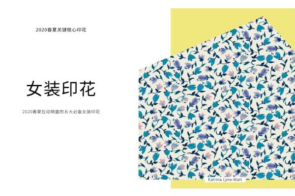 2020年春夏关键核心印花资讯