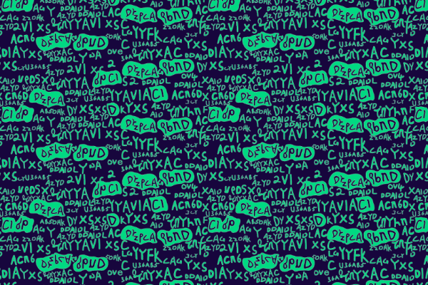 新款字母涂鸦矢量图纺织面料水印数码印花金昌分色稿文件