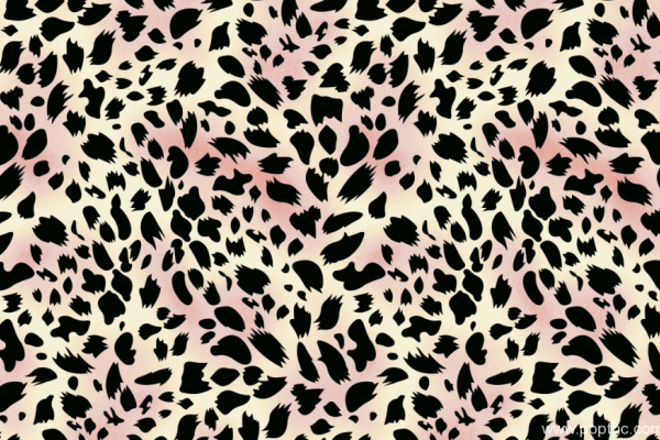 几何豹纹纺织面料水印数码印花源文件金昌分色稿源文件