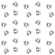 纺织面料矢量图猫咪图案花型金昌分色稿