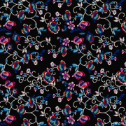 碎花植物花卉纺织面料印花矢量图金昌分色源文件