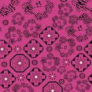 服装面料水印数码印花矢量图植物花卉图案金昌格式源文件