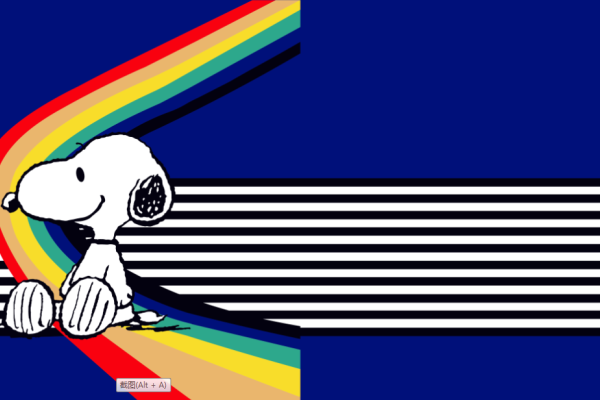 卡通彩虹条水印数码印花矢量图金昌格式源文件