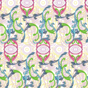 新款几何植物花纹纺织面料水印数码印花矢量图金昌格式源文件a2702