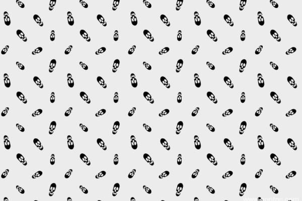 骷髅头纺织面料印花花型金昌格式分色稿源文件a2677-2