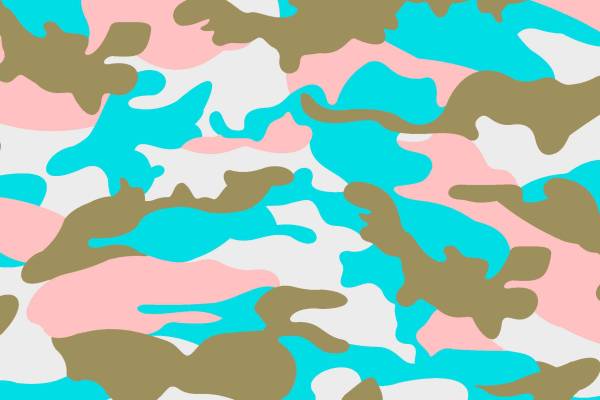 迷彩纺织面料印花矢量图水印数码印花金昌分色稿矢量图a2708