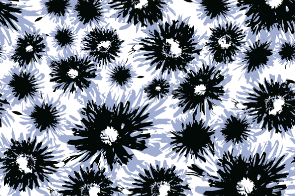 纺织面料水印数码印花矢量图菊花涂鸦图案金昌分色稿源文件a2717