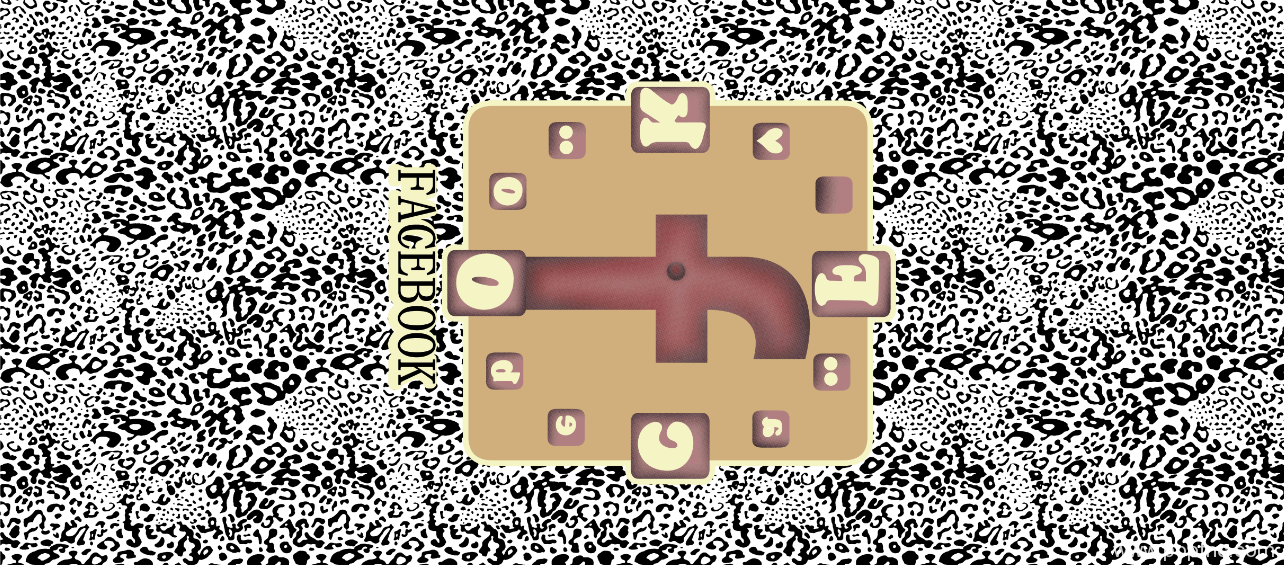 几何豹纹纺织面料印花图案字母矢量图金昌格式源文件A2753