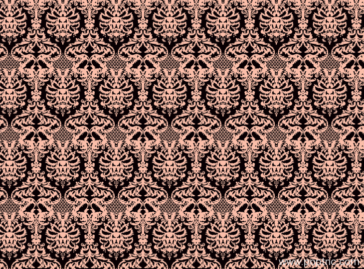 复古几何花纹印花图案纺织面料水印数码印花金昌分色稿A2768-1