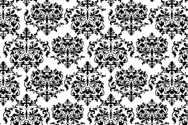 黑白几何拼接花型矢量图金昌分色稿源文件纺织面料水印数码印花图案a2768-2