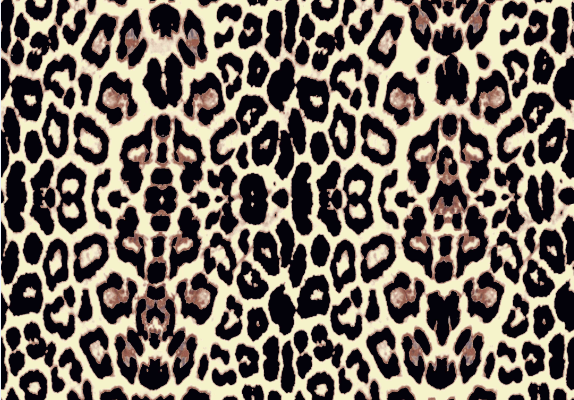 几何豹纹矢量图纺织面料印花金昌格式源文件A2775-1