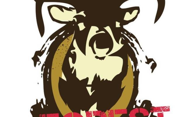 服装裁片印花驯鹿图案花型印花矢量图