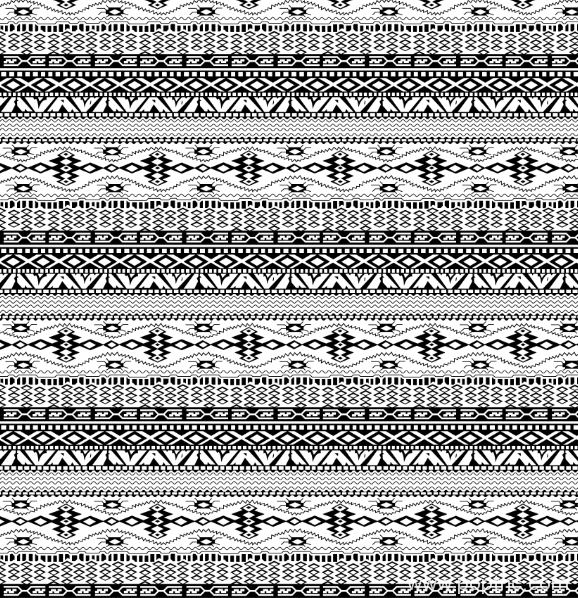 复古几何花纹矢量图几何拼接金昌格式分色稿源文件A2827-1