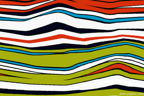 多彩几何拼接矢量图纺织面料水印数码印花矢量图