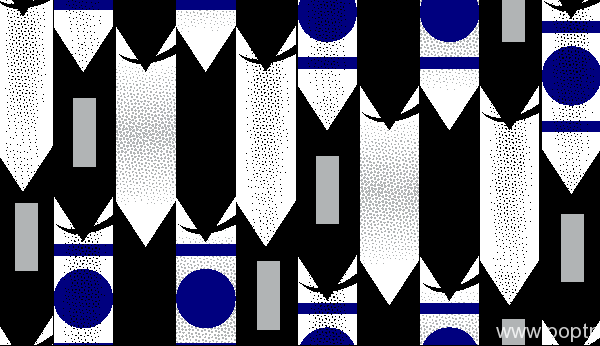 几何图案圆形拼接矢量图纺织印花花型金昌图案