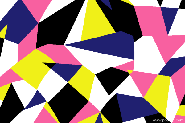 多彩几何拼接印花矢量图多边形图案纺织面料水印数码印花金昌花型