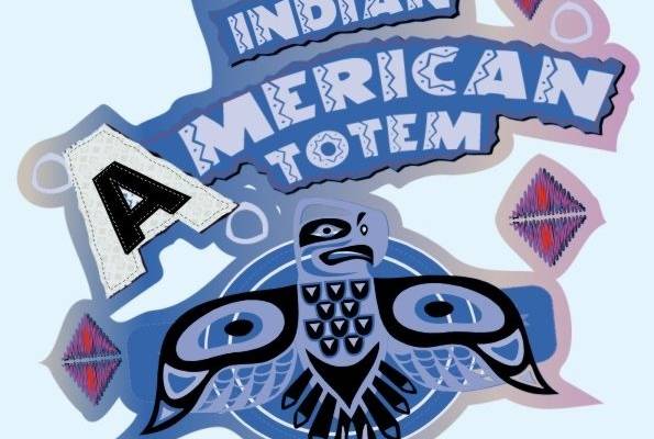 卡通字母鹰形图案裁片烫图矢量图